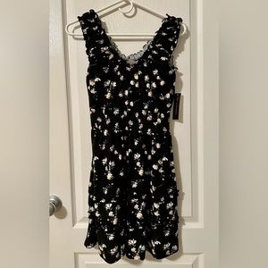 Small No Boundaries Floral Sleeveless Mini Dress